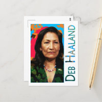 Deb Haaland Postcard