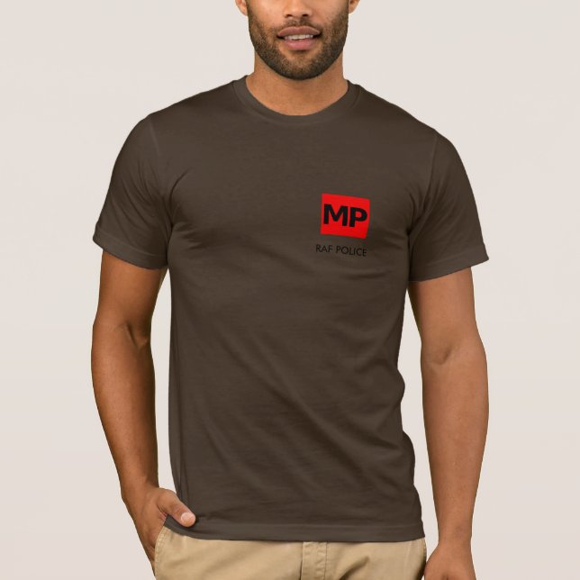 DEBACLE RAF POLICE MP TRF T SHIRT (Front)