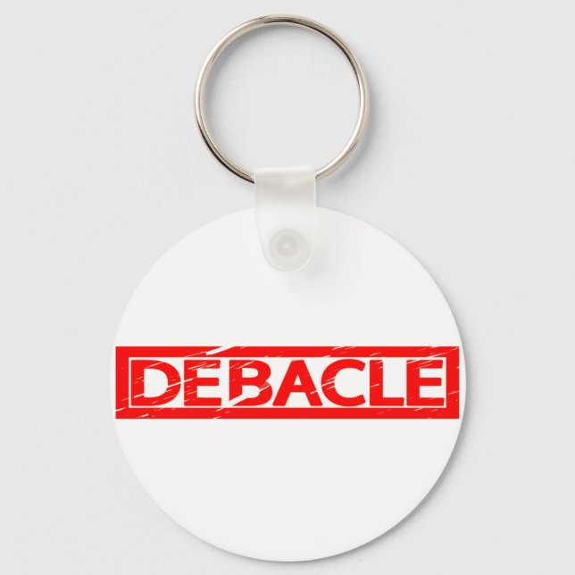 Debacle Stamp Key Ring (Front)