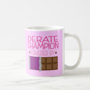 Debate Champion Chocolate Gift for Her Coffee Mug