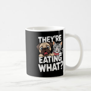 Debate Election 2024 Pets Dog Cat They're Eating W Coffee Mug