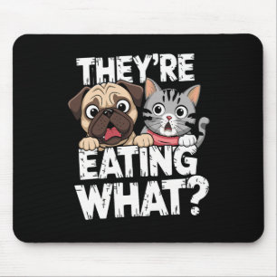 Debate Election 2024 Pets Dog Cat They're Eating W Mouse Mat
