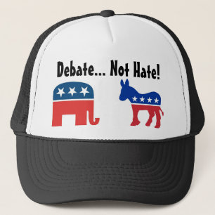 Debate, Not Hate - Political Hat