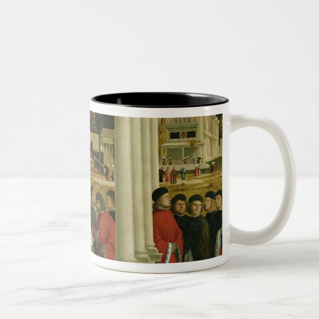 Debate of St. Stephen Two-Tone Coffee Mug (Right)