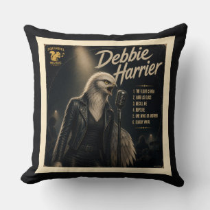 Debbie Harrier: a Parody Cushion