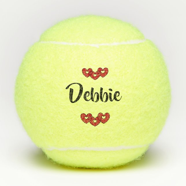 #Debbie tennis ball by dalDesignNZ (Front)