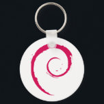 Debian Logo Keychain<br><div class="desc">A debian logo keychain</div>