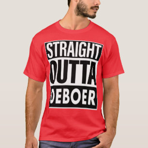 Deboer Name Straight Outta Deboer T-Shirt