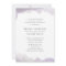 Debonair Lavender Wedding Invitation