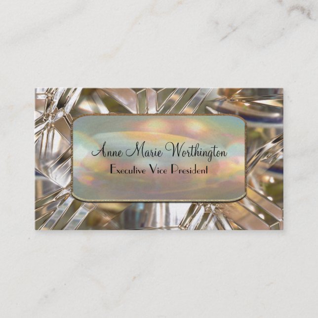 Debonairest Elegant Professional  Business Card (Front)