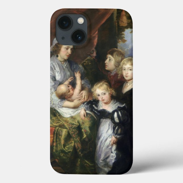 Deborah Kip and Her Children Case-Mate iPhone Case (Back)