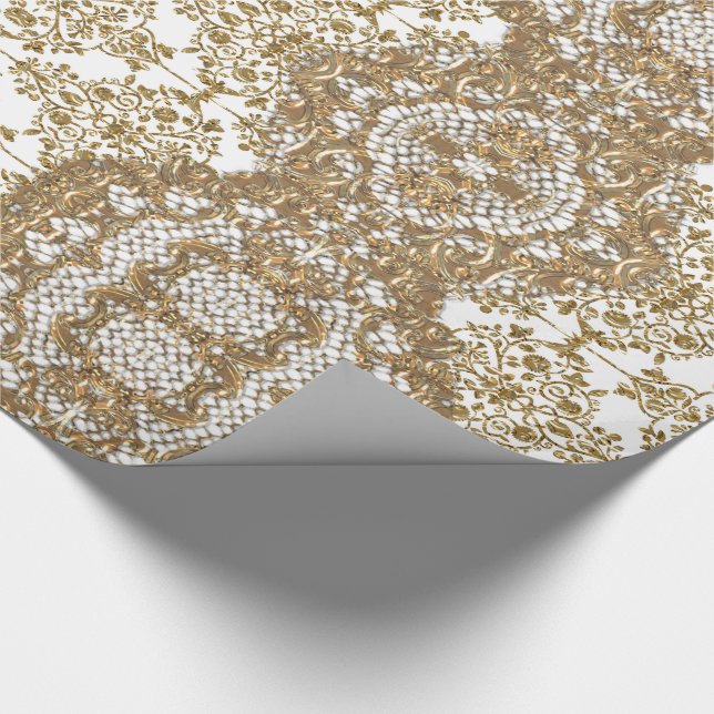 Deborah Layne Elegant Victorian Wrapping Paper (Corner)