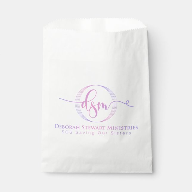 DEBORAH STEWART MINISTRIES FAVOUR BAGS (Front)