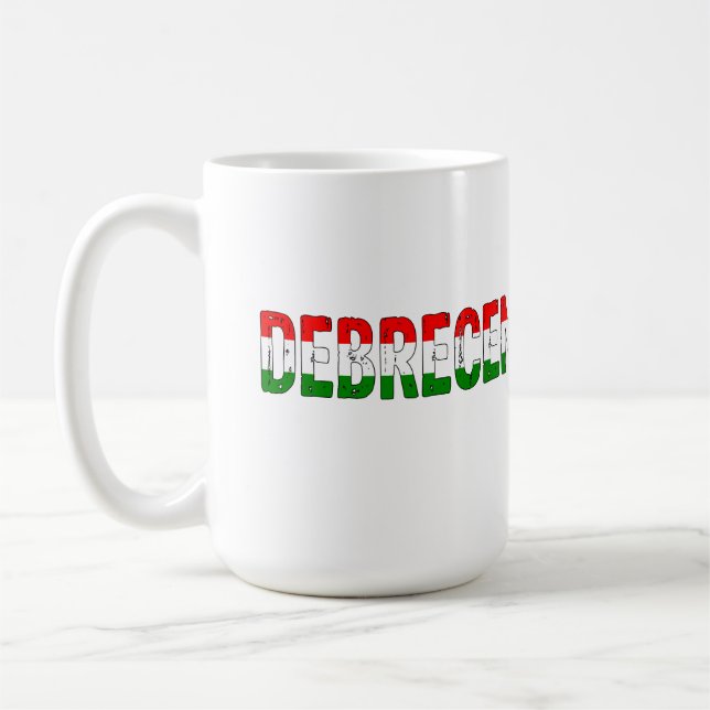 Debrecen Hungary Coffee Mug (Left)