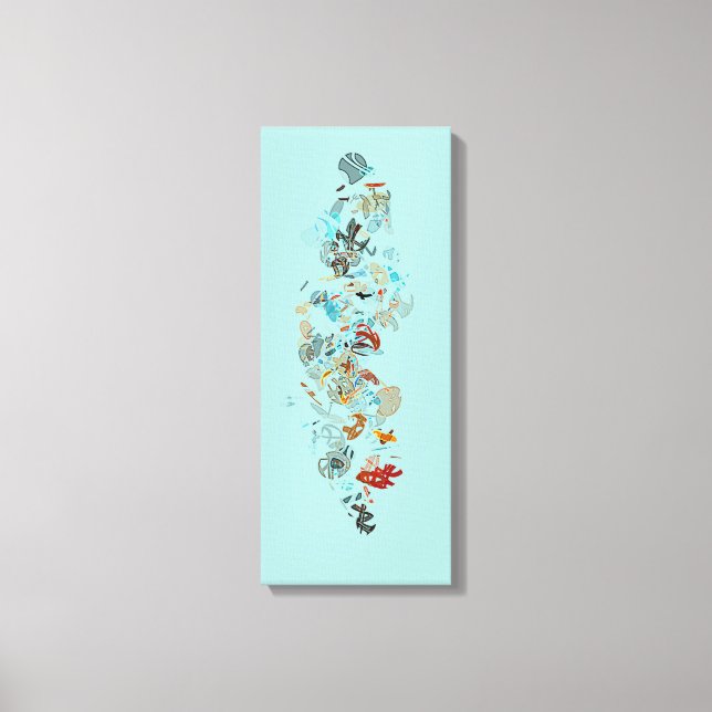 Debris II Canvas Print (Front)