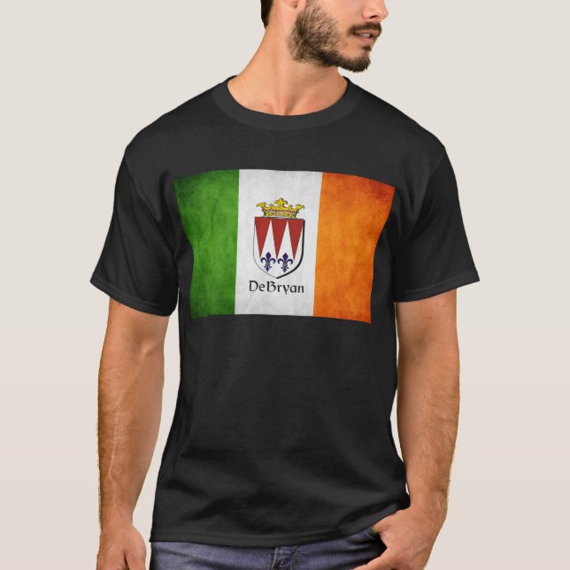 DeBryan Irish Flag T-Shirt (Front)