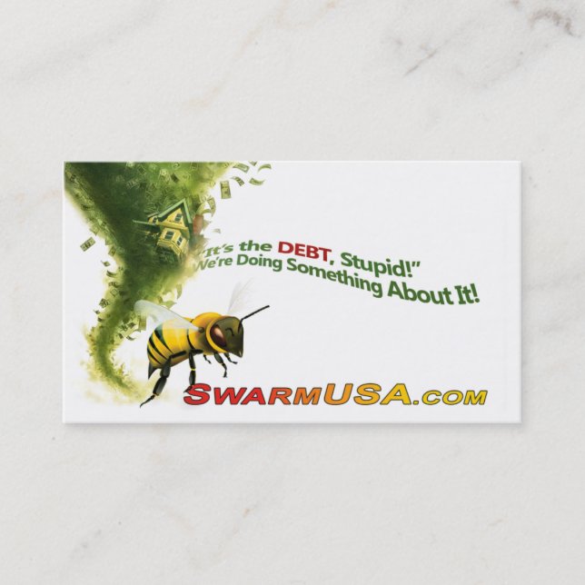 Debt Tornado Business Card (Front)