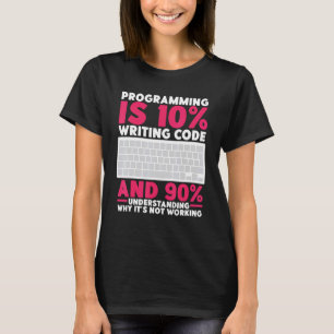Debugging Definition Funny Coding Programming is T-Shirt