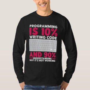 Debugging Definition Funny Coding Programming is T-Shirt