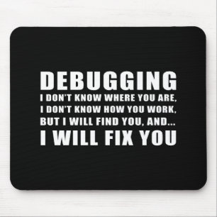 Debugging Mouse Mat