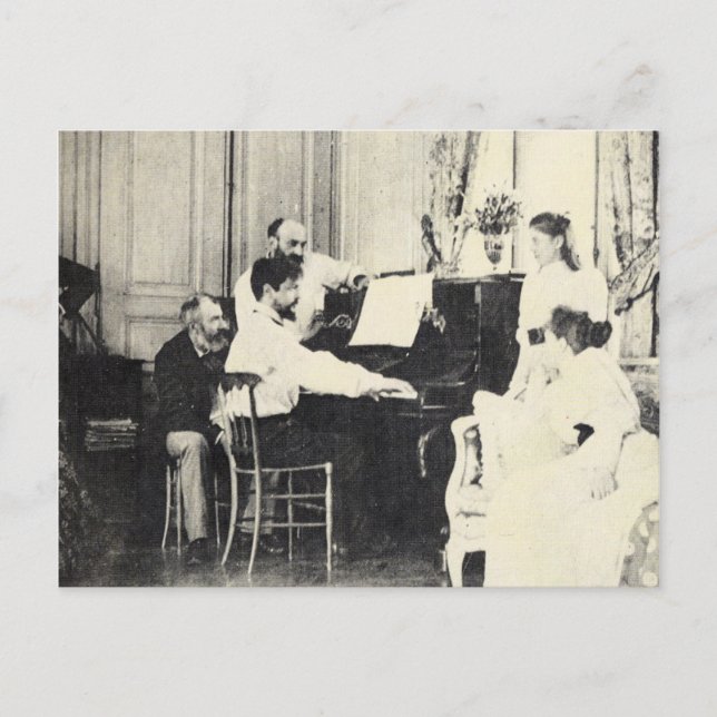 debussy 1893 postcard (Front)