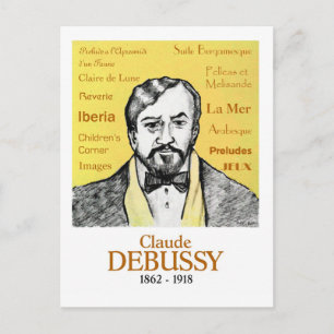 Debussy Postcard