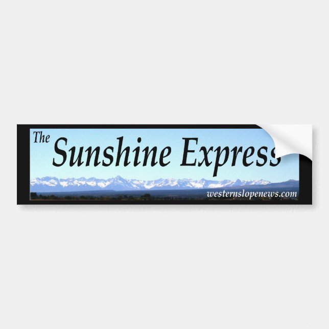 Debut Banner Bumper Sticker (Front)