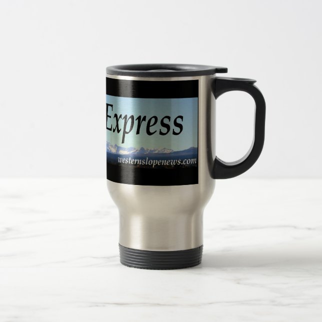 Debut Banner Travel Mug (Right)