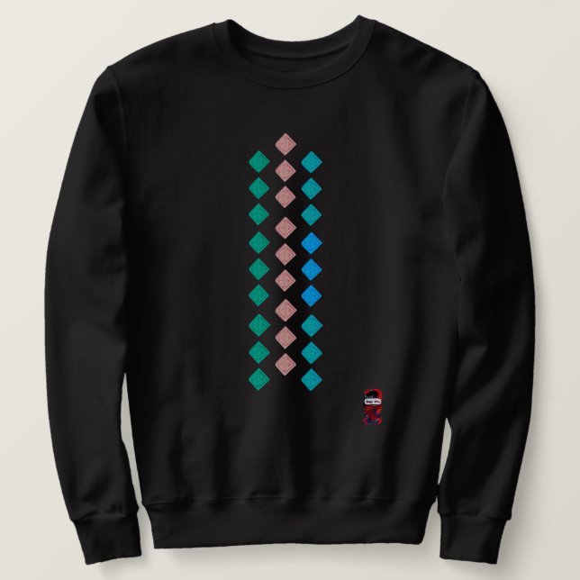 debut - "Logo Geometrica" by Archer Sweatshirt (Design Front)
