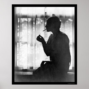 Debutante, Ester Cochran, Smoking 1924 Poster
