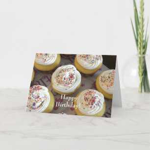 Decadent Cupcakes For Your Birthday Card