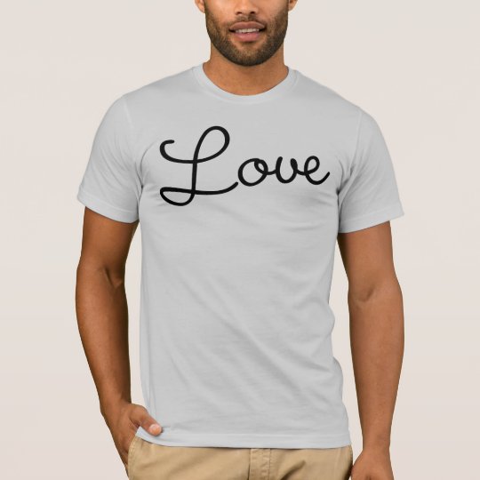 Decades "Love" T-Shirt (Script)