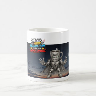 Decaf Destroyer – The Energy Thief Coffee Mug