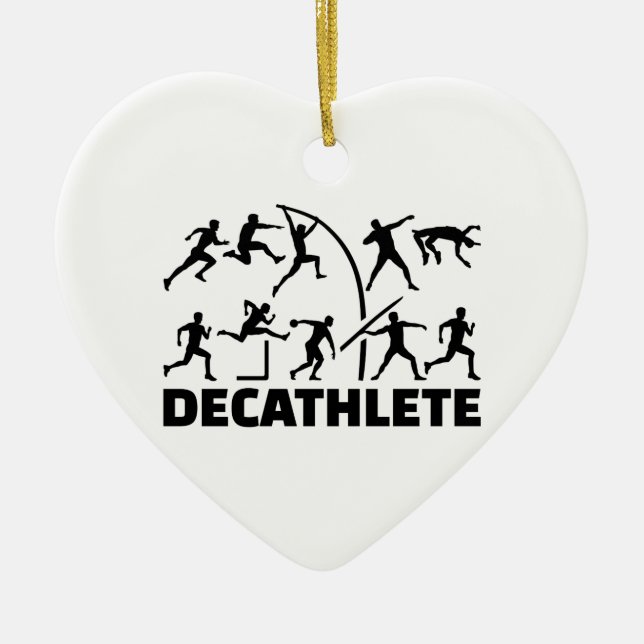 Decathlete Ceramic Tree Decoration (Front)