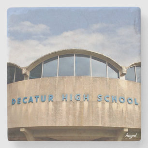 Decatur High School Coaster,Decatur Georgia Stone Coaster