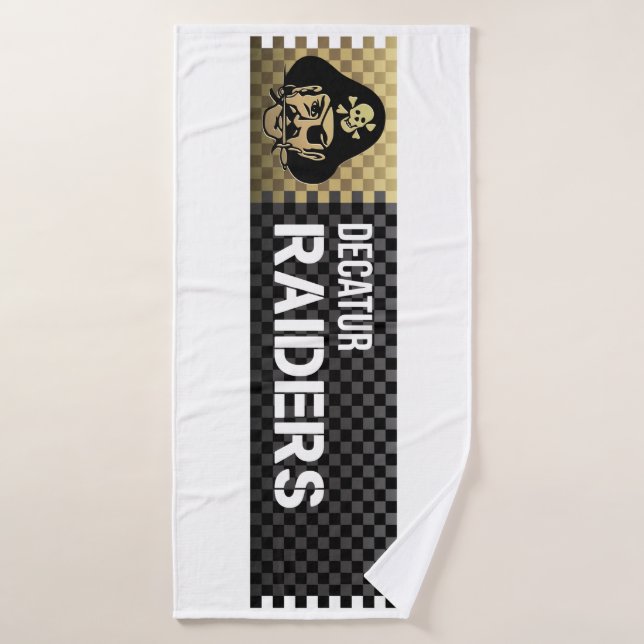 Decatur Raiders #2 Bath Towel (Bath Towel)