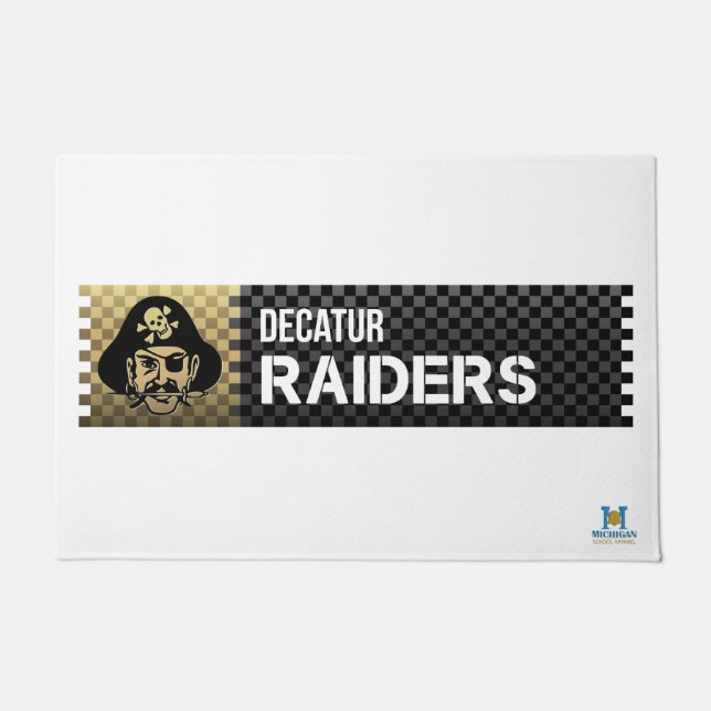Decatur Raiders #2 Doormat (Front)