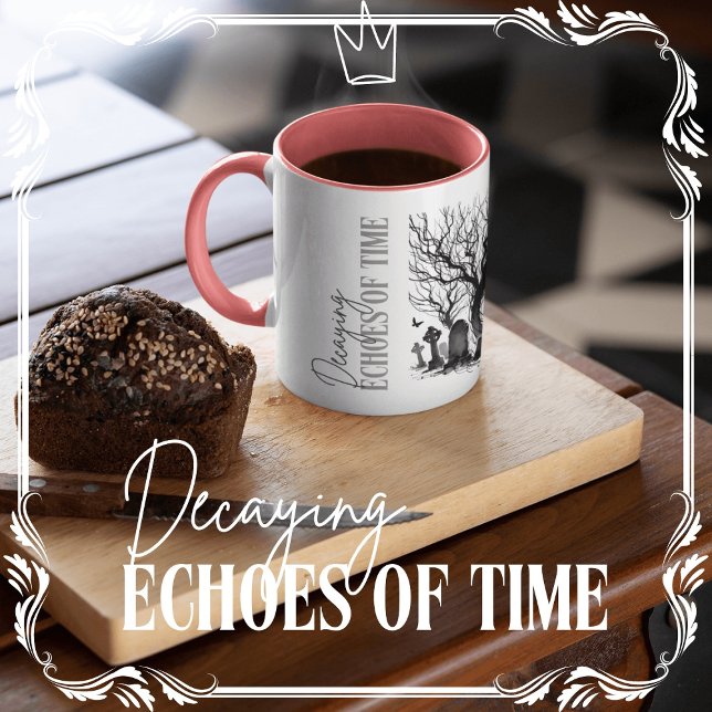 Decaying Echoes of Time Coffee Mug (Decaying Echoes of Time cover from The Beekeeper Store)