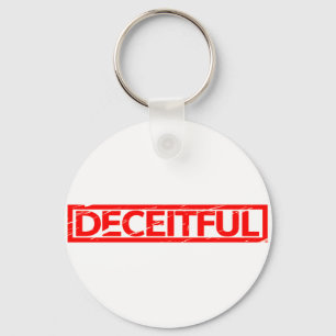 Deceitful Stamp Key Ring