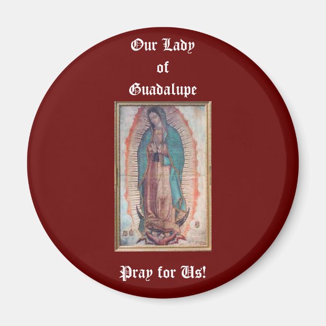 December 12   Our Lady of Guadalupe Magnet (Front)