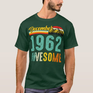 December 1962 Birthday Gift Shirt Vintage December