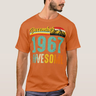 December 1967 Birthday Gift Shirt Vintage December