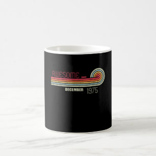 December 1975 46 th Birthday Years Old Coffee Mug