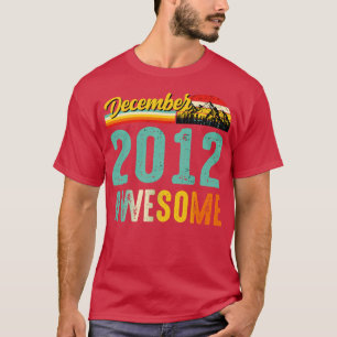 December 2012 Birthday Gift Shirt Vintage December