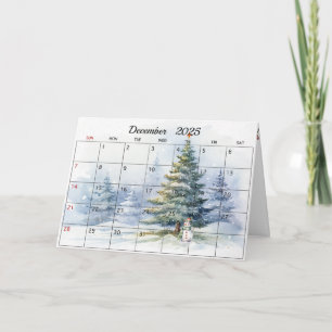 December 2025 Christmas Month Card