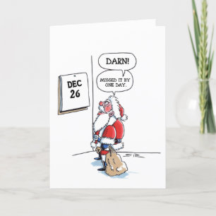 December 26 greeting card