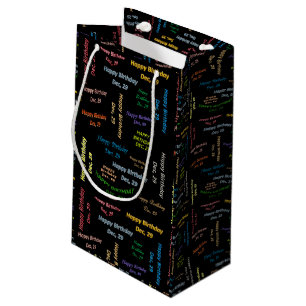 December, 29 Birthday Gift Bag