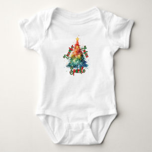 December Babies Sparkle, Christmas  Baby Bodysuit