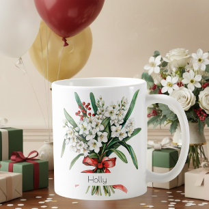 December Birth Flower Mug   Hollies