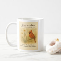 December Birthday Christian Cardinal Bible Verse